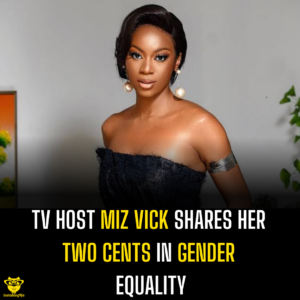 TV Host Miz Vick shares her two cents in gender equality