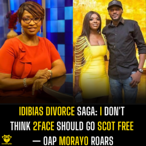 Idibias Divorce Saga: I don’t think 2Face should go Scot free — OAP Morayo roars