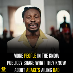 More people in the know publicly share what they know about Asake's ailing dad