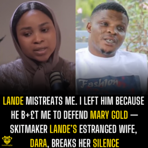 Lande a§§aults me. I left him because he b+£t me to defend Mary Gold — Skitmaker Lande’s estranged wife, Dara, breaks her silence