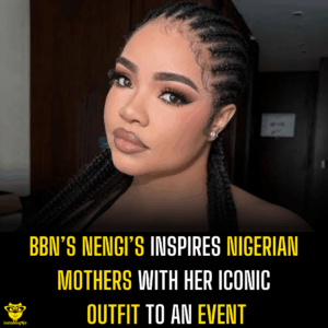BBN’s Nengi’s inspires Nigerian mothers with her iconic outfit to an event
