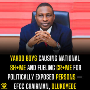 Yahoo Boys Causing National Sh+me and Fueling Cr+me for Politically Exposed Persons — EFCC Chairman, Olukoyede
