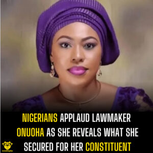 Nigerians applaud Lawmaker Onuoha as she reveals what she secured for her constituent