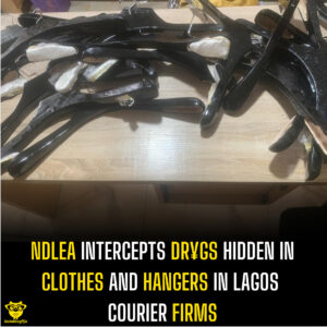 NDLEA Intercepts Dr¥gs Hidden in Clothes and Hangers in Lagos Courier Firms