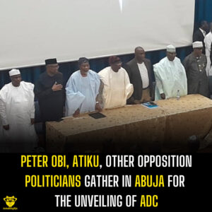 Peter Obi, Atiku, Other Opposition Politicians Gather in Abuja for The Unveiling of ADC