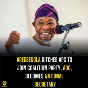 Aregbesola ditches APC to join coalition party, ADC, becomes national secretary