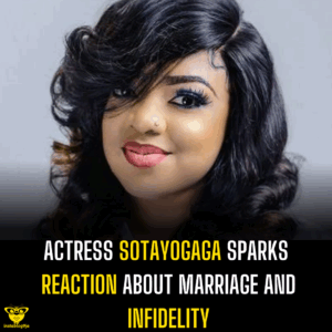Actress Sotayogaga sparks reaction about marriage and infidelity