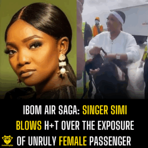 Ibom Air Saga: Singer Simi blows h+t over the exposure of unruly female passenger