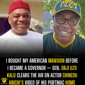 I bought my American Mansion before I became a Governor — Sen. Orji Uzo Kalu clears the air on Actor Chinedu Anichi’s video of his Portmac home