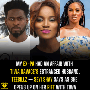 My ex-PA had an affair with Tiwa Savage’s estranged husband, TeeBillz — Seyi Shay says as she opens up on her rift with Tiwa