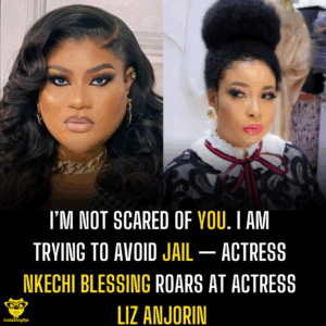 I’m not scared of you. I am trying to avoid jail — Actress Nkechi Blessing roars at actress Liz Anjorin