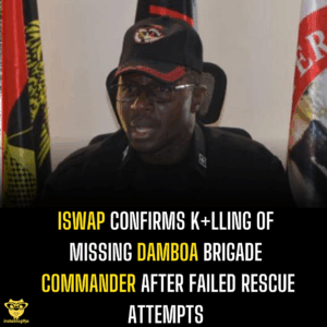 ISWAP Confirms K+lling of Missing Damboa Brigade Commander After Failed Rescue Attempts