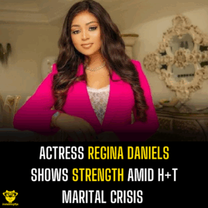 Actress Regina Daniels shows strength amid h+t marital crisis